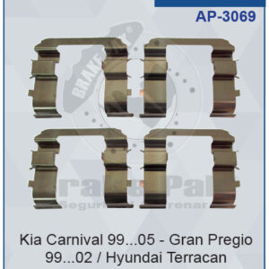 HYUNDAI PORTER / HYUNDAI H1 / HYUNDAI STAREX / HYUNDAI TERRACAN / KIA GRAND CARNIVAL / KIA GRAND PREGIO / KIA SEDONA / KIA CARNIVAL