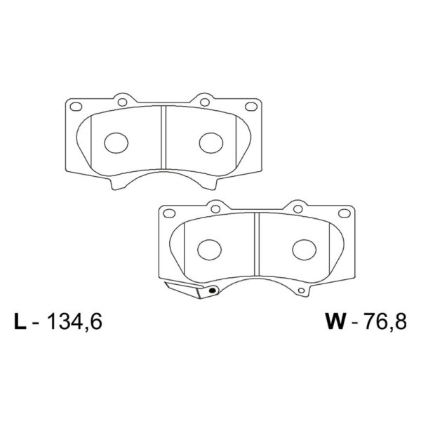 GREAT WALL HAVAL H3, HAVAL H5 / LEXUS GX460, GX470 / MITSUBISHI MONTERO / TOYOTA 4RUNNER, FJ CRUISER, FORTUNER, HIGHLANDER , HILUX VIGO 4X4, PRADO, SEQUOIA, TACOMA, TUNDRA