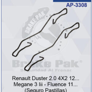 RENAULT CAPTUR 1.6, CAPTUR 2.0, DUSTER 1.6 4X4 (AMERICA LATINA), DUSTER 2.0 4X4 (AMERICA LATINA), FLUENCE 2.0 (AMERICA LATINA), MEGANE III