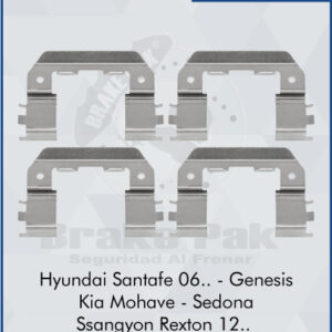 HYUNDAI GENESIS / HYUNDAI SANTA FE / KIA SEDONA / KIA MOHAVE / SSANGYONG KORANDO / SSANGYONG REXTON / SSANGYONG ACTYON