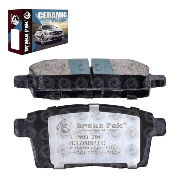 Pastilla De Freno Trasero Para Mazda Cx-7 Titanio Cerámica | Brake Pak