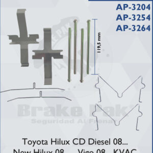 TOYOTA HILUX 4X2 / TOYOTA HILUX VIGO 4X4 / TOYOTA HILUX VIGO 4X2 / TOYOTA 4X4 DC DIESEL