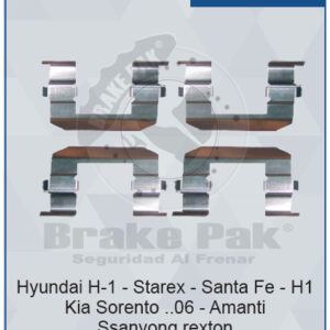 HYUNDAI TERRACAN / HYUNDAI STAREX / HYUNDAI SANTA FE / KIA SORENTO / KIA SEDONA